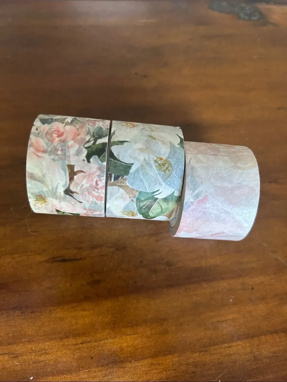 Lauren Phelps Assorted Floral & Patterned Washi Tape Set bundle 7 items